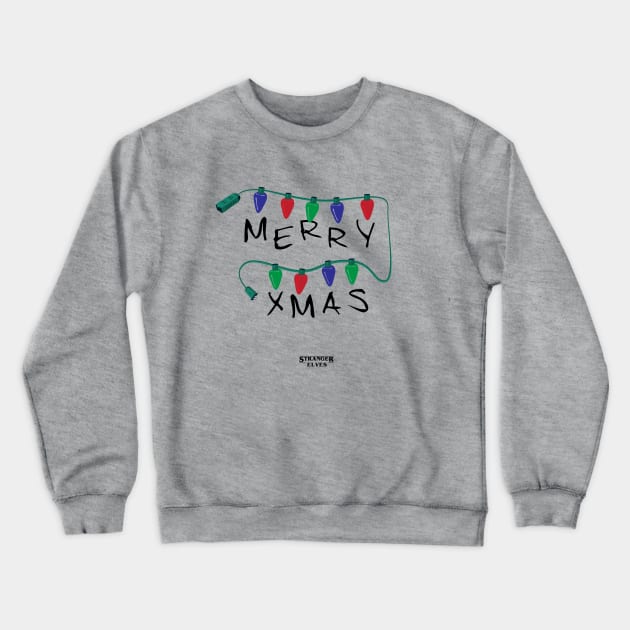 Stranger Christmas Crewneck Sweatshirt by moose_cooletti